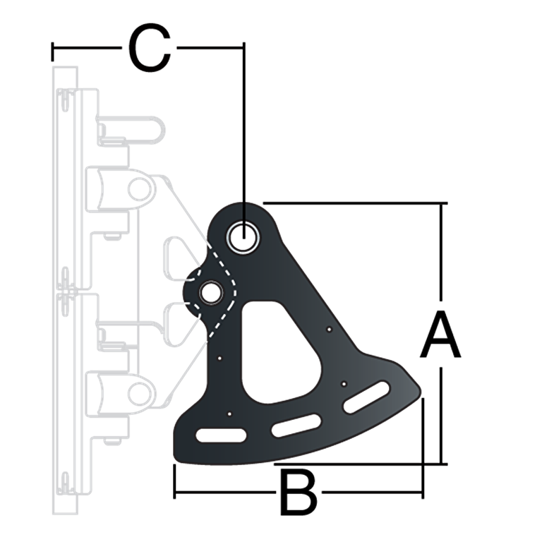 HARKEN Web-On Headboard Plate — Standard - image 2