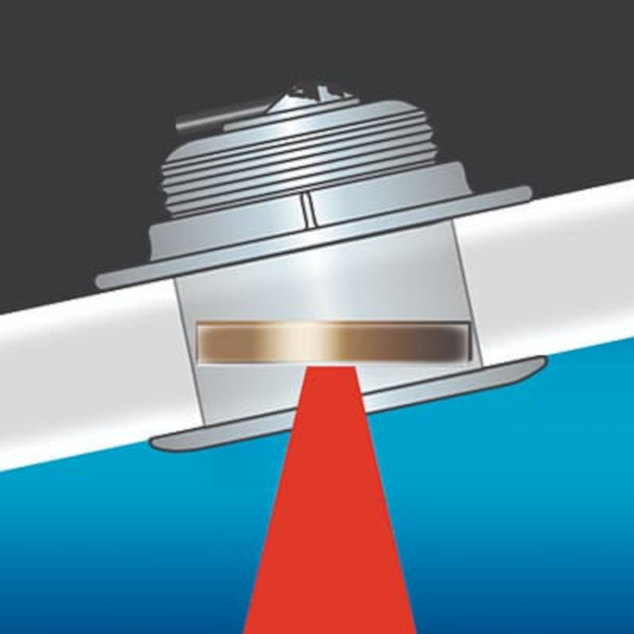 SS75M Chirp-ready Tilted Element Thru-hull