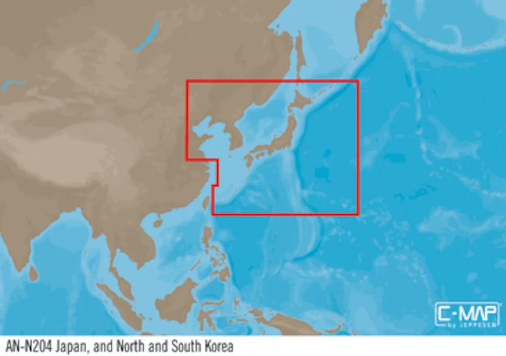 C-MAP AN-Y204 : Japan  North and South Korea