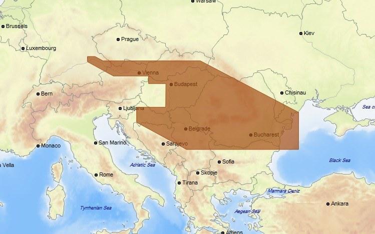 (C-MAP Cartography) C-MAP MAX-N W: DANUBE: KELHEIM-BLACK SEA