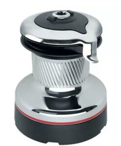 Harken-70 Self-Tailing Radial Chrome Winch — 3 Speed