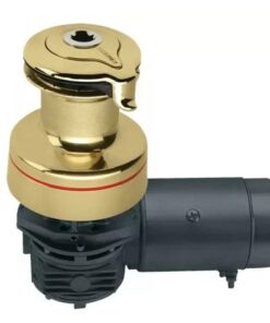 Harken 60 Electric Self-Tailing Radial Bronze Winch — 2 Speed, 12V, Horizontal