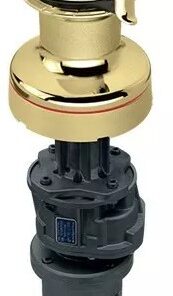 Harken 70 Electric Self-Tailing Radial Bronze Winch — 3 Speed, 24V, Vertical