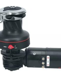 Harken 60 Electric Self-Tailing Rewind™ Radial Aluminum Winch — Reverse Speed, 24V
