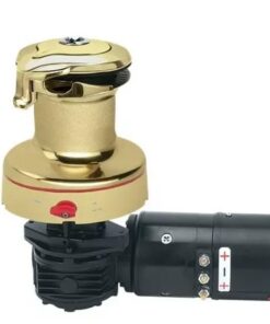 Harken 46 Electric Self-Tailing Rewind™ Radial Bronze Winch — Reverse Speed, 24V