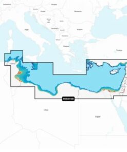 Garmin Navionics Vision+™ Mediterranean Sea, Southeast - NVEU016R | microSD™/SD™ and One-year Subscription