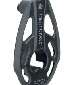 Harken-Sideplate with Helicoils - 75mm Black Magic Block
