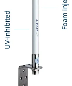 2.4 GHz 10 dBi omnidirectional fiberglass antenna 0,9 m length