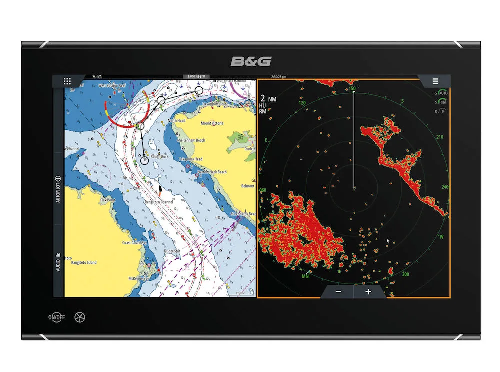 B&amp;G Zeus3 Timone di vetro Zeus3 - Radar cartografico