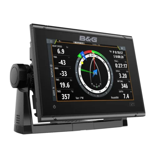 B&G 7-inch chartplotter and radar display with global basemap - image 3