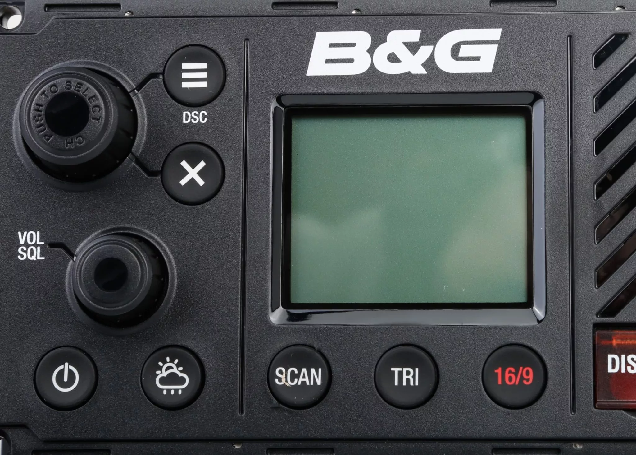 B&G fixed mount class D DSC VHF radio - image 4