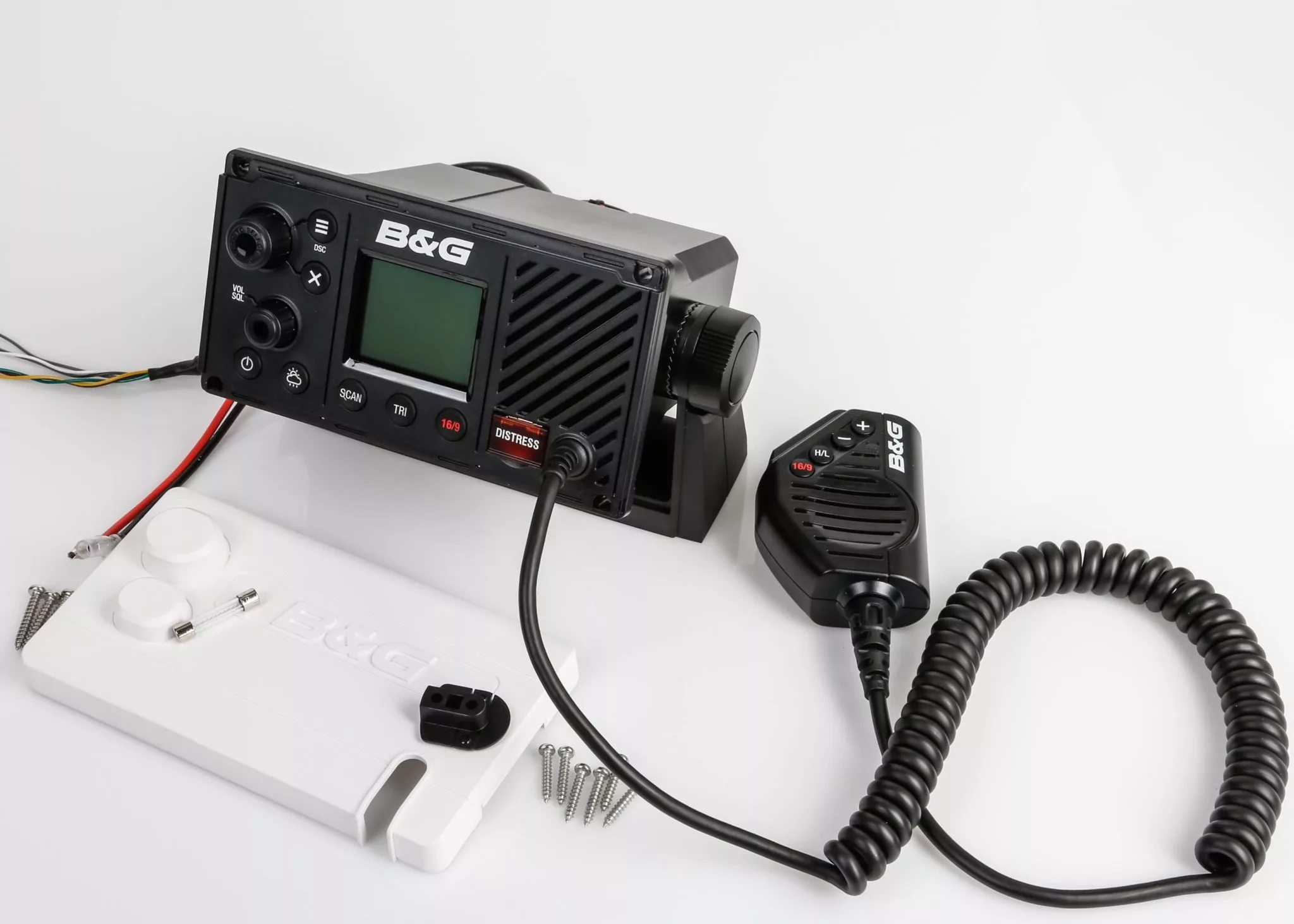 B&G fixed mount class D DSC VHF radio - image 6