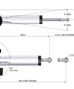 B&G HYDRAULIC RAM T0 12V - image 2