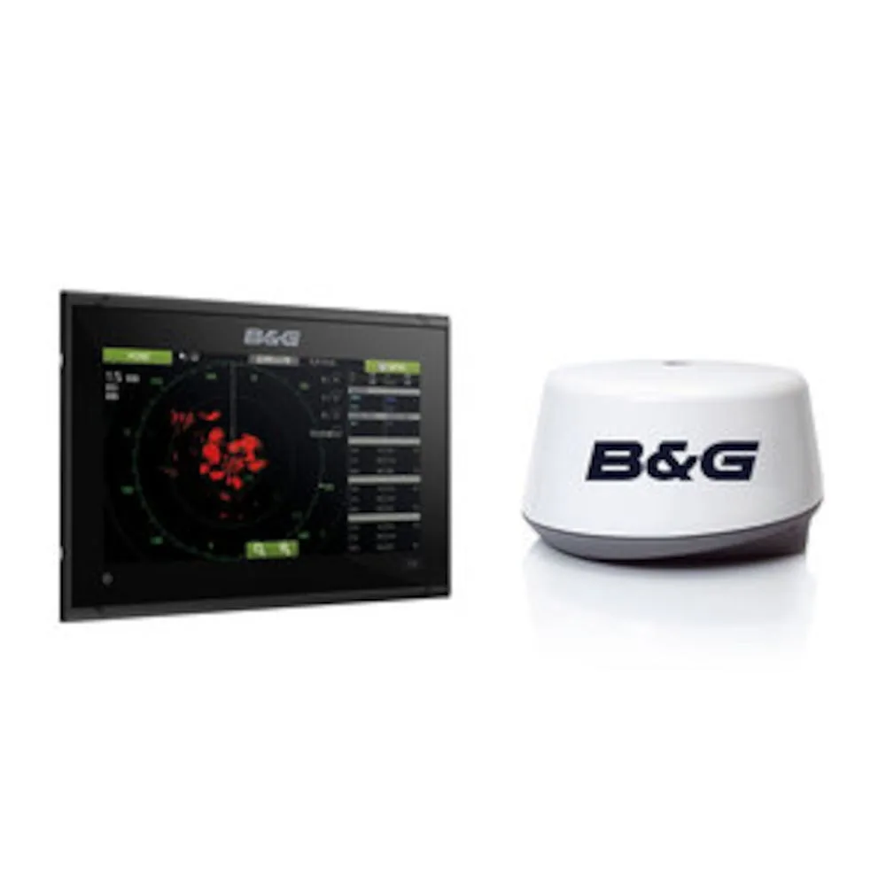 B&amp;G Vulcan 12 Nessun trasduttore con radar 4G