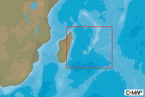 C-MAP AF-N219 - Mauritius And Reunion Islands - MAX-N - Afica - Local