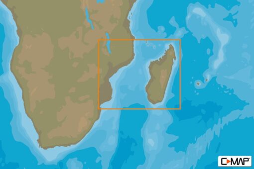 C-MAP AF-Y218 : Mozambique Channel and Madagascar