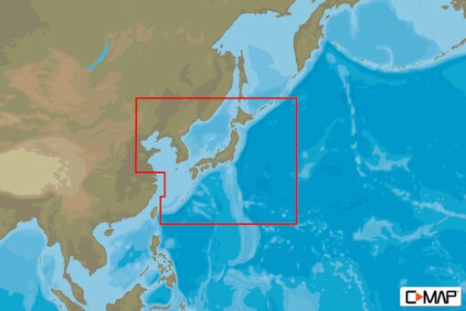 C-MAP AN-N204 : Japan  and North and South Korea