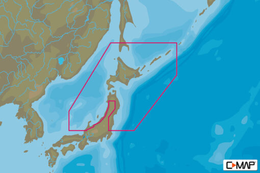 C-MAP AN-Y250 - Northern Japan - MAX-N+  - Asia - Local