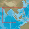 C-MAP AS-N050 : MAX-N C : ASIA SOUTH CONTINENTAL : Océan Indien et Asie - Continental