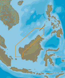 C-MAP AS-N225 - Eastern Malaysia - MAX-N - Asia - Local
