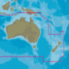 C-MAP AU-N050 : MAX-N C: AUSTRALIA COASTAL CONTINENTAL : Oceania - Continental
