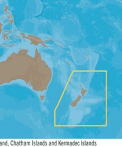 C-MAP AU-Y222 : Nuova Zelanda Chatham I. e Kermadec I.
