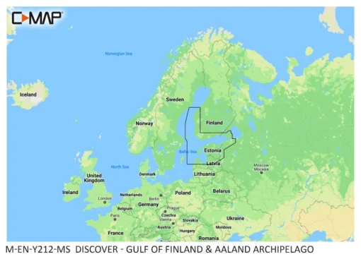 C-MAP DISCOVER Gulf of Finland & Åland Islands Archipelago