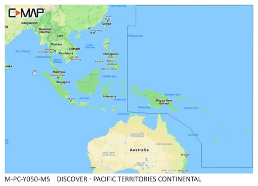 C-MAP DISCOVER PACIFIC TERRITORIES