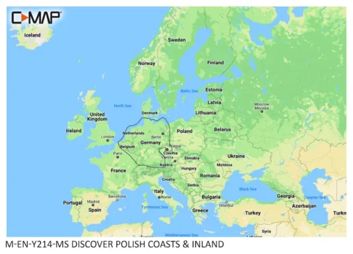 C-MAP DISCOVER Polish Coast & Inland