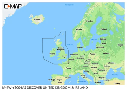 C-MAP DISCOVER United Kingdom & Ireland