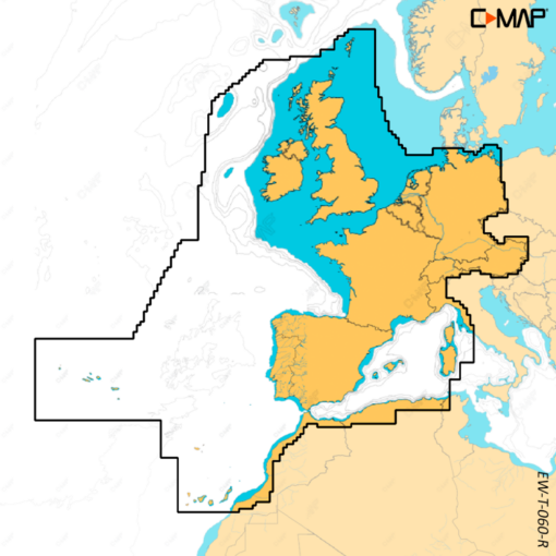 C-MAP DISCOVER X CENTRAL-WEST EUROPE