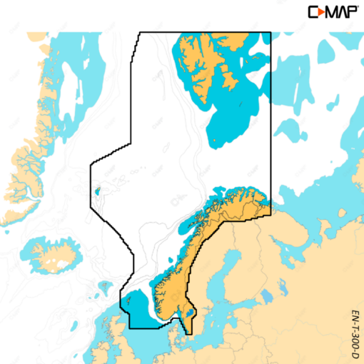 C-MAP DISCOVER X NORTH SEA