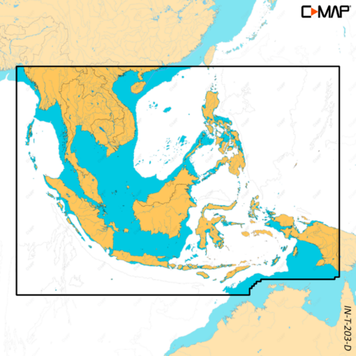 C-MAP DISCOVER X THAILAND, MALAYSIA, WEST INDONESIA
