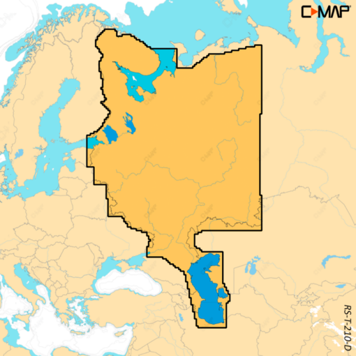 C-MAP DISCOVER X WEST RUSSIA INLAND