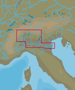 C-MAP EM-N040 - Italian Lakes And Po River - MAX-N-European-Local