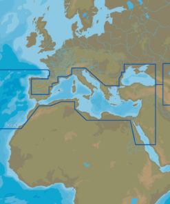 C-MAP EM-N045 - Southern Europe - MAX-N-European-Continental