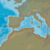 C-MAP EM-N076 : South-West European Coasts