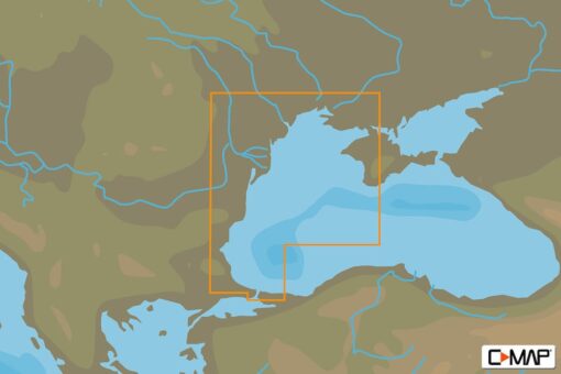 C-MAP EM-N120 : Western Part Of Black Sea
