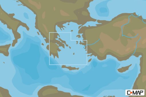 C-MAP EM-N128 : Central Aegean Sea