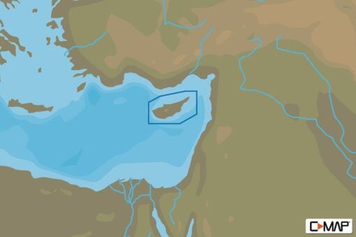C-MAP EM-N131 : Cyprus