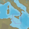 C-MAP EM-N146 : MAX-N L : SICILE : Méditerranée et mer Noire - Local
