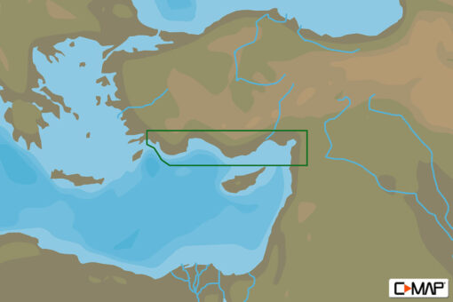 C-MAP EM-N150 : MAX-N L: EKINCIK TO ULUCINAR : Mediterranean and Black Sea - Local