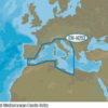 C-MAP EM-N203 : Côtes occidentales de la Méditerranée Bathy