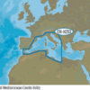 C-MAP EM-N203 : West Mediterranean Coasts Bathy