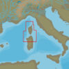 C-MAP EM-Y147 : MAX-N+  L CORSICA AND NORTH SARDINIA : Mediterranean and Black Sea - Local