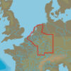 C-MAP EN-N076 : Belgium Inland And River Rhein