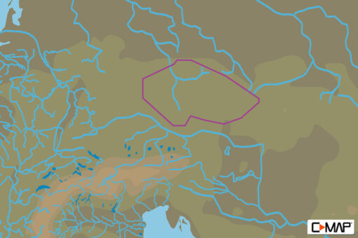 C-MAP EN-N086 - Czech Waters - MAX-N-European-Local