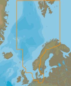 C-MAP EN-N300 - North Sea And Denmark - MAX-N - European - Wide