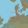 C-MAP EN-N334 : MAX-N L : EEMSHAVEN TO SYLT : Mer du Nord et Baltique - Local