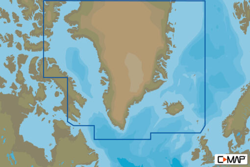 C-MAP EN-N405 - Greenland And Iceland - MAX-N - European - Wide